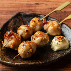 特上イカトンビ串の七味焼き