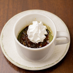 抹茶のクリームブリュレ