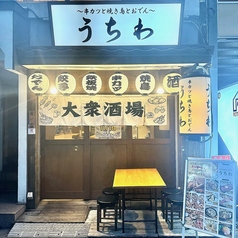 天満居酒屋 うちわの外観1