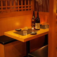 【2名様よりご案内可能】◆広々空間でお食事楽しむ