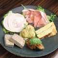 料理メニュー写真&nbsp;ハムの盛り合わせ