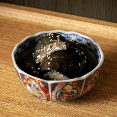 揚げなすとインゲンの生姜和え