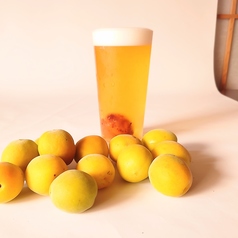 夏!果実ビール「梅ビー」