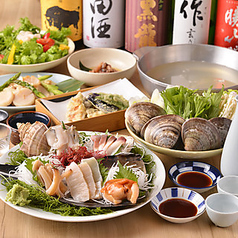 貝料理 梵厨のコース写真