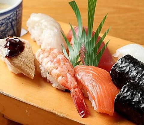 ◆落ち着いた空間で楽しむ寿司と和の逸品。