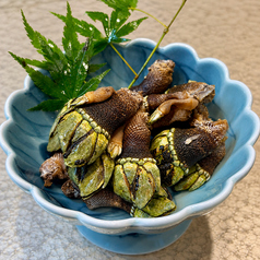 かめのての塩茹で