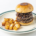 料理メニュー写真&nbsp;ダブルクラシックバーガー