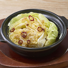 キャベツのオーブン焼き／カナダ産わかさぎの唐揚げ