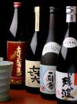【豊富な本格焼酎】日本酒だけでなく、本格焼酎も数多くそろえています！