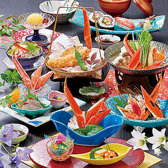 【かに会席】杜若　かきつばた