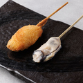料理メニュー写真 プリプリ広島三陸産の大粒牡蠣