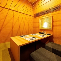 【少人数向け個室】2名様から個室にご案内可能です