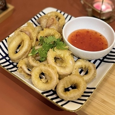 イカのカリカリ揚げ