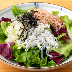 和風さっぱりサラダ(和風ドレッシング)