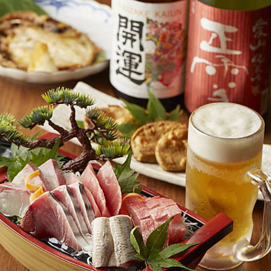 コースには飲み放題が付いています！単品飲み放題もございますので、宴会・飲み会にぜひ！