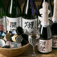 日本酒や焼酎を種類豊富にご用意しております♪