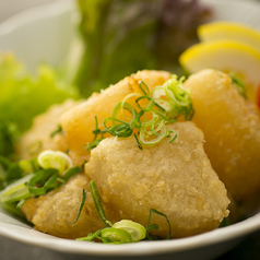 コトコトたいた大根の唐揚げ