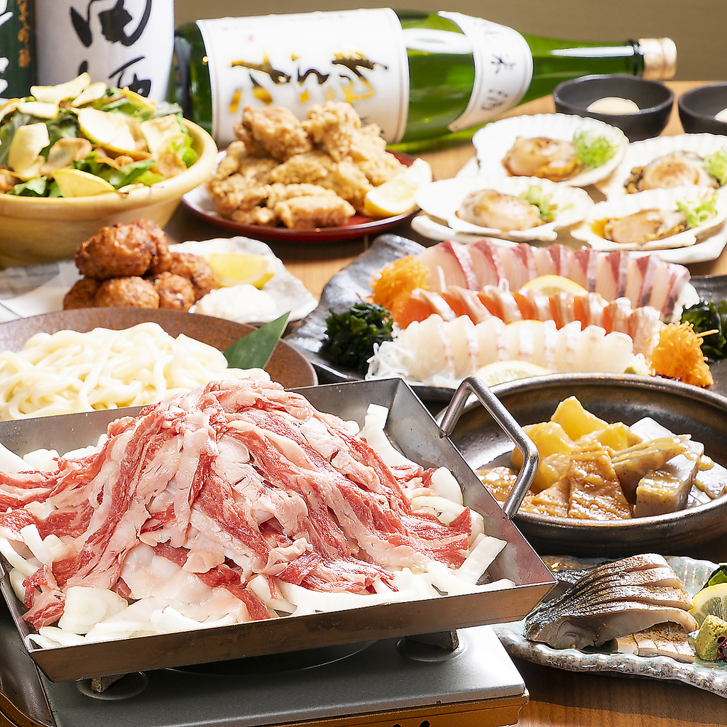 3000円から青森の郷土料理が楽しめる本格的なコース料理。当日注文も可能！