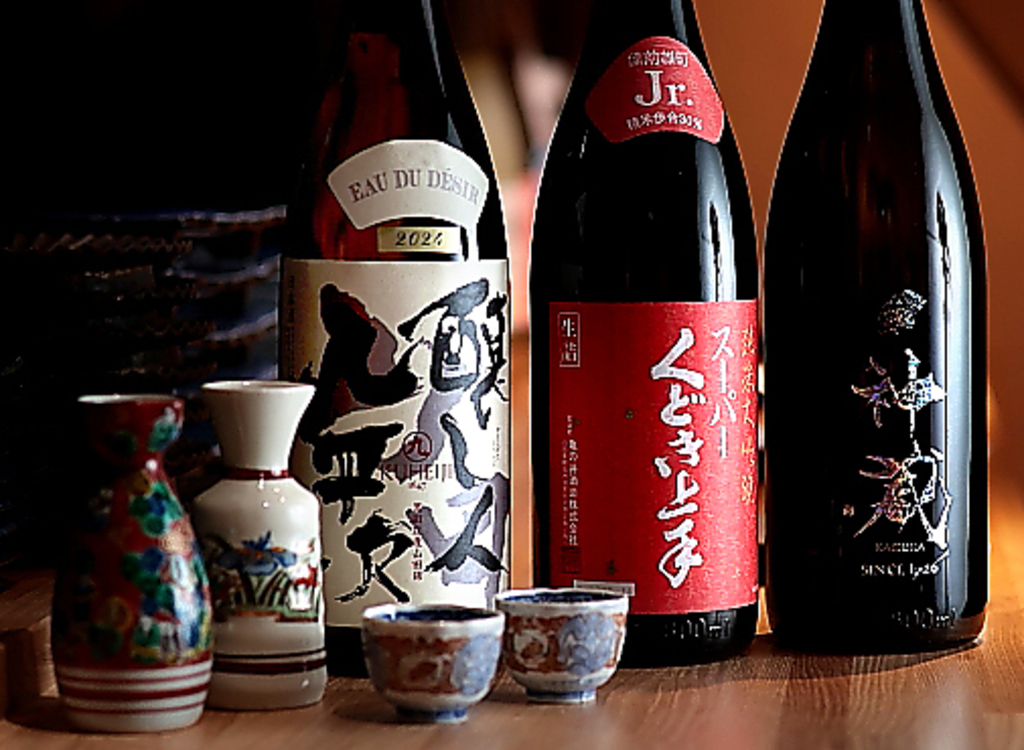 日本酒がウリです