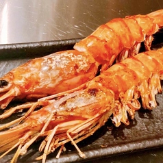 大えび塩焼き3匹