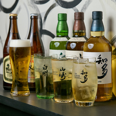 白州など人気のジャパニーズウイスキーで至福の乾杯♪