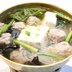 豆腐と春雨のあっさりスープ