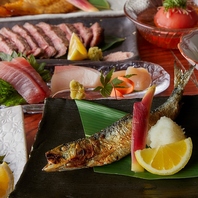 お肉はもちろん、魚介や野菜も炭火焼きでご提供！