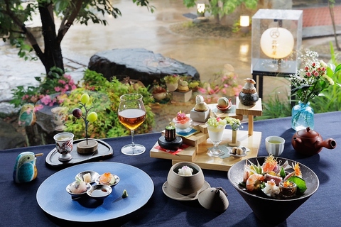 築150年の古民家で愉しむ。アフタヌーンティーや、季節の彩り豊かな庭園寿司懐石