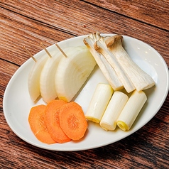 野菜焼き盛り合わせ