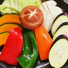 焼野菜盛り合わせ