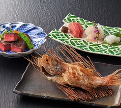 新潟グランドホテル 日本料理レストラン 静香庵のコース写真