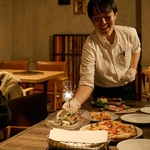 誕生日などのお祝いに当店自慢のイタリアンデザート盛り合わせにメッセージを添えてサプライズ演出♪