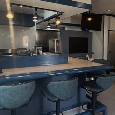 常連様に人気なカウンター席