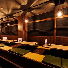 宴会など様々なシーンに最適な4名掛けのテーブル席。 【栄/新栄/居酒屋/個室/飲み放題/食べ飲み放題/海鮮/味噌おでん/味噌かつ/どて煮/食べ放題/送別会/歓迎会/宴会/誕生日/女子会】