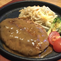 鉄板ハンバーグ120g