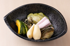 旨い漬物盛り合わせ