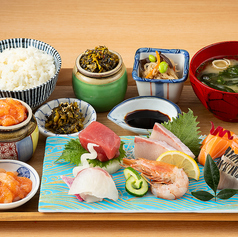 朝の極上！刺身定食