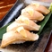 肉寿司：地鶏の昆布締め
