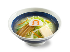 〈太麺（麺1/2）小さな野菜らーめん（バター風味）