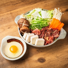 馬肉屋のすき焼き鍋