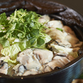料理メニュー写真 牡蠣の土手鍋