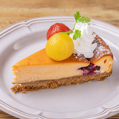 完熟トマトのチーズケーキ