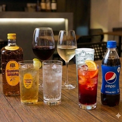 貸切【飲み放題】2時間/1名:2,500円!