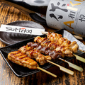 料理メニュー写真&nbsp;おまかせ焼とり盛り合せ5串