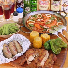 Riverside CAFE & BBQ Garden PIQNIQ ピックニック ミズベリング新潟 やすらぎ提のコース写真