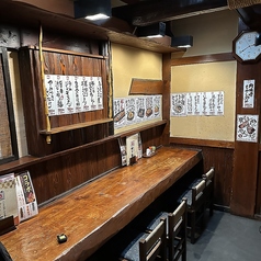 おひとりさまも★ゆったりカウンター席♪