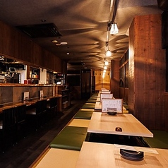 デートや食事に最適な2名様テーブル席。 【栄/新栄/居酒屋/個室/飲み放題/食べ飲み放題/海鮮/味噌おでん/味噌かつ/どて煮/食べ放題/送別会/歓迎会/宴会/誕生日/女子会】