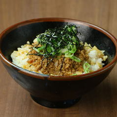 鶏味噌そぼろ飯