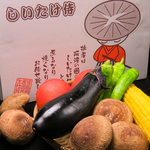 徳島ならではの新鮮な阿波野菜もおいしく調理してご提供しています