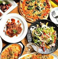 ボリューム満点のコース料理で大満足★